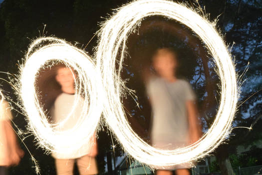 Sparkler circles