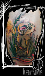 Warrior Rat Tattoo