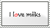 stamp 'ilovemiiks' two by dheny