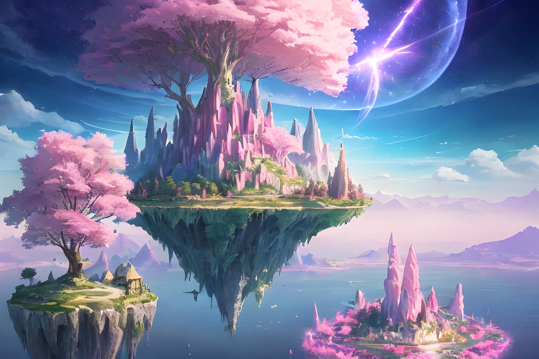 Spring Floating Spring Floating Air Island by Dreamslift on DeviantArt