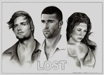 Lost - Sawyer, Jack and Kate