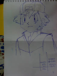 Satoshi drawn with pen