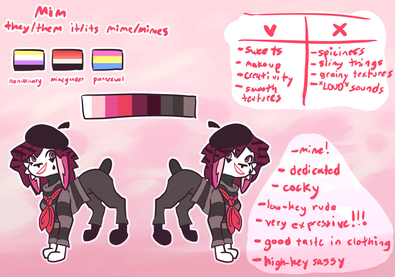 Mim Rrrrr Mim!!! ref!!! by SnazzyClock on DeviantArt