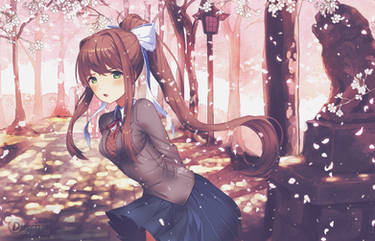 Wallpaper - Monika DDLC