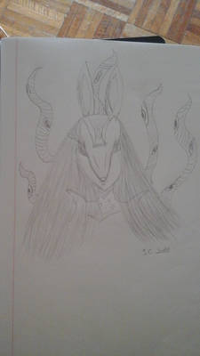 Monstress - Shaman Empress and Warlord fusion