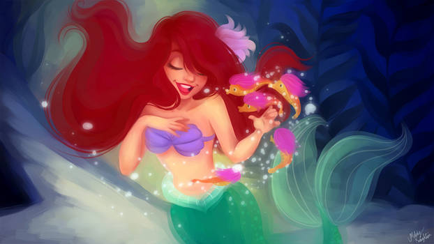 Disney Redraw: Ariel