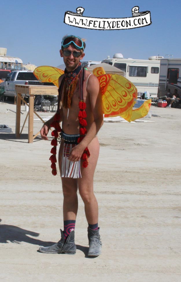 Burning Man Butterfly 13