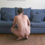 Crouching Male nude