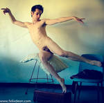 Flying Male Nude by TheMaleNudeStock