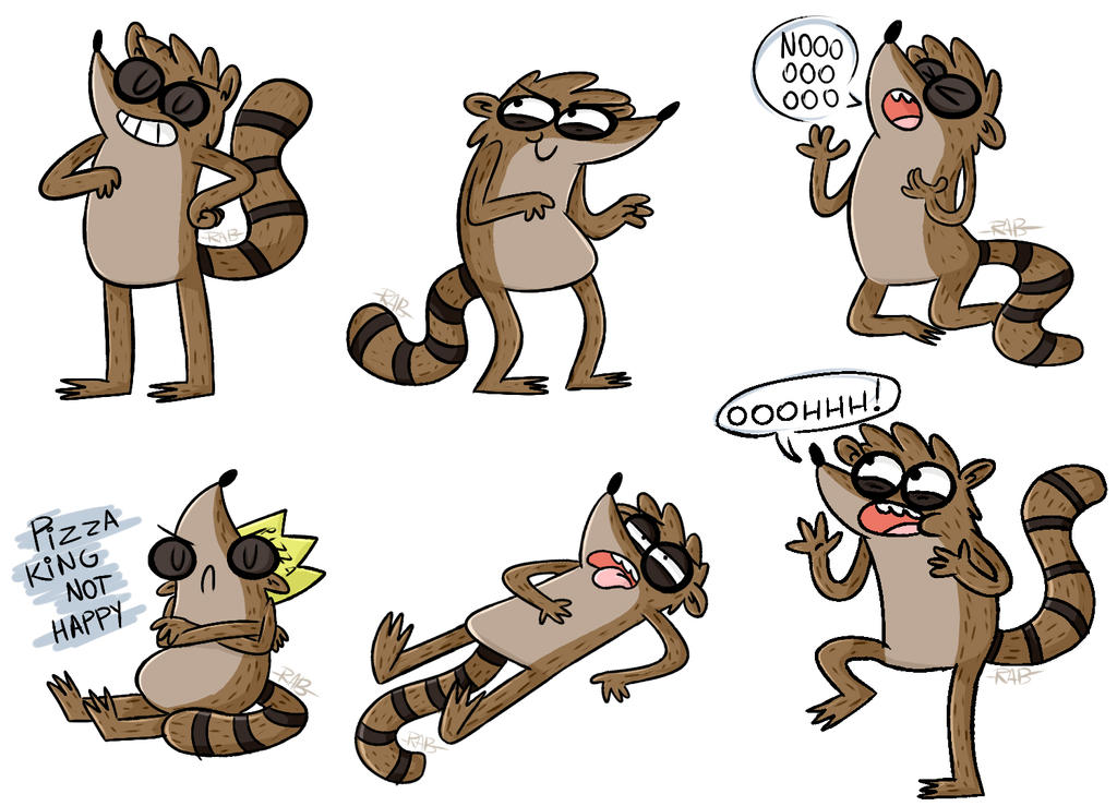It's RIGBY by RAB-Arts on DeviantArt