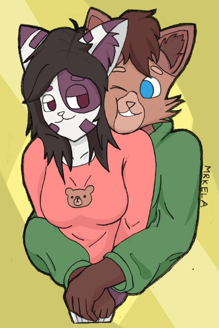 Hug Rebuffed Hug Redrawn by SquareSalami on DeviantArt