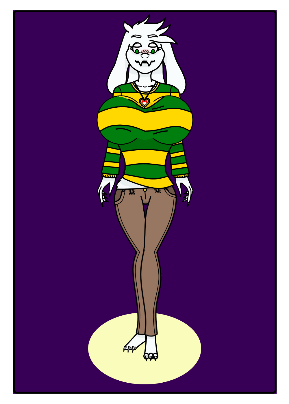 Female Asriel By Wolfhider On Deviantart