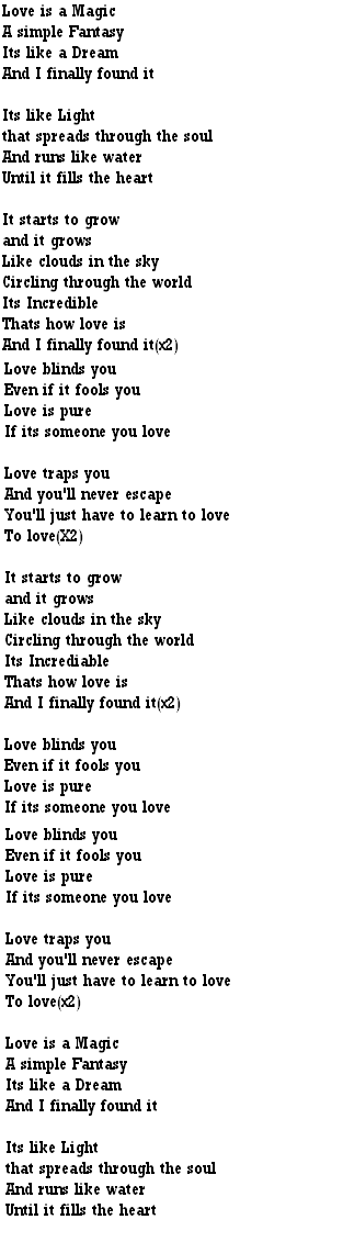 We are English lyrics by Tracy-Emy on DeviantArt
