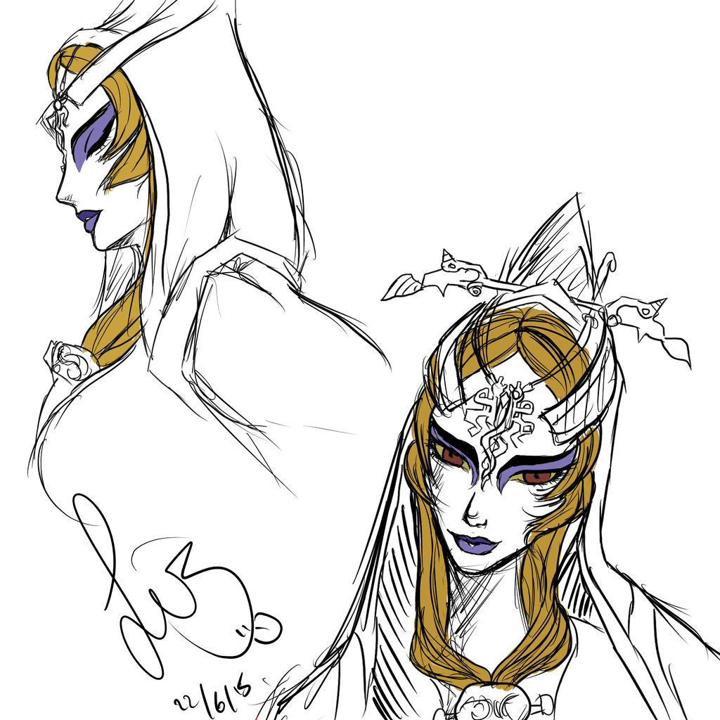 Midna Sketches