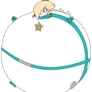 Suit Rosalina Biker Balloon