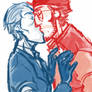 le doodle 04 - JaredAurel Kissin'