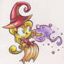 BroomWitch ColoredPencil