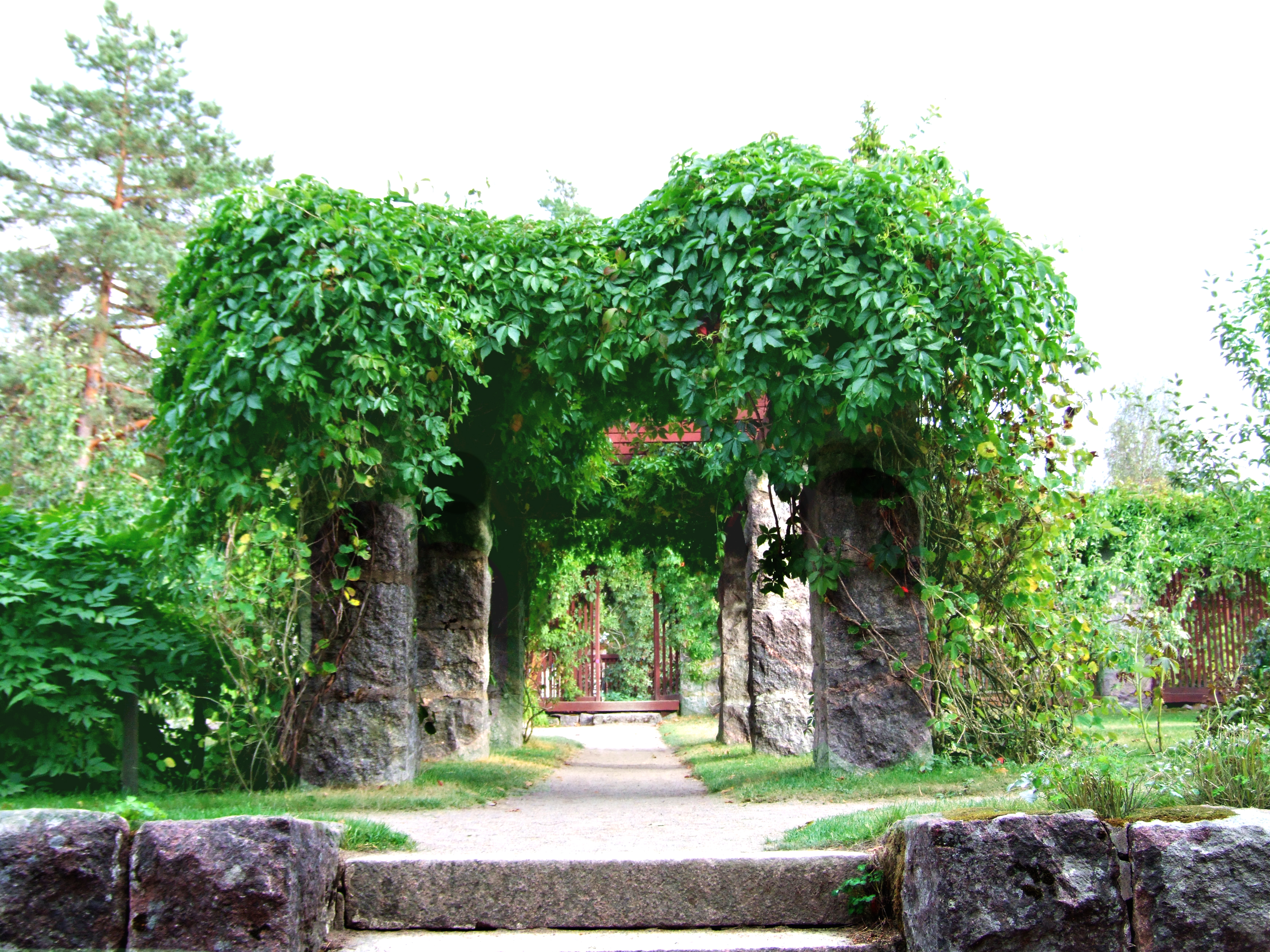 Pergola at Hvittrask