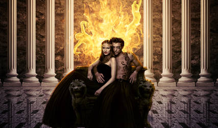 Hades and Persephone by fabilua