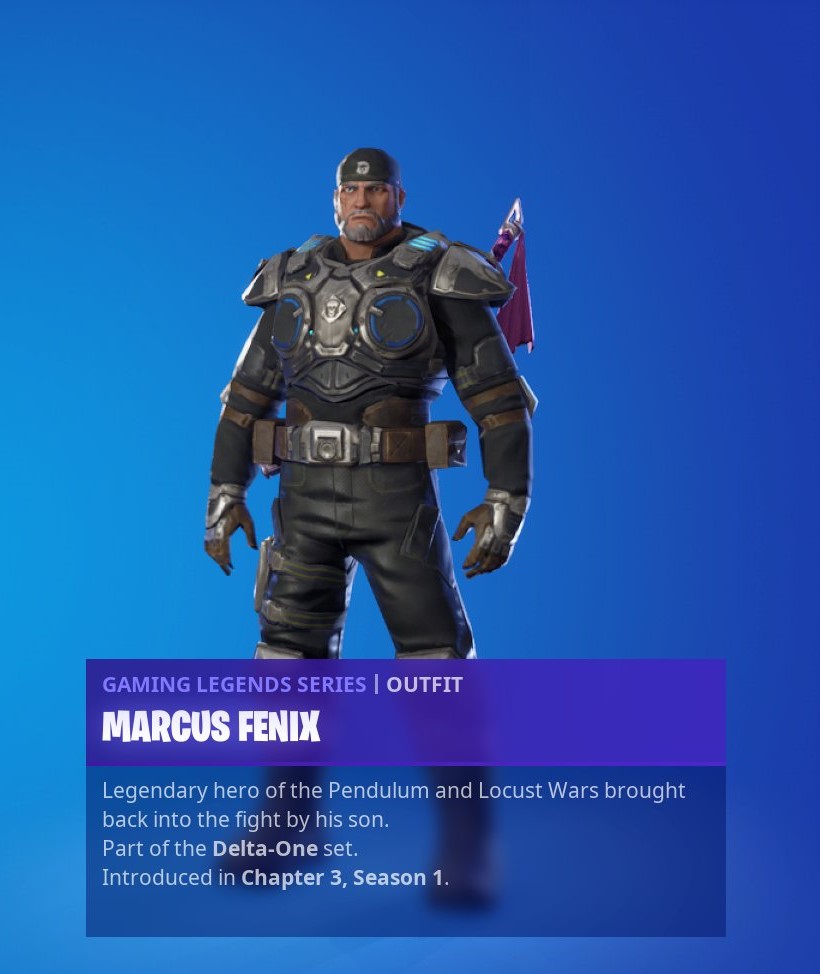 Fortnite Marcus Fenix by xDarthRevanx on DeviantArt