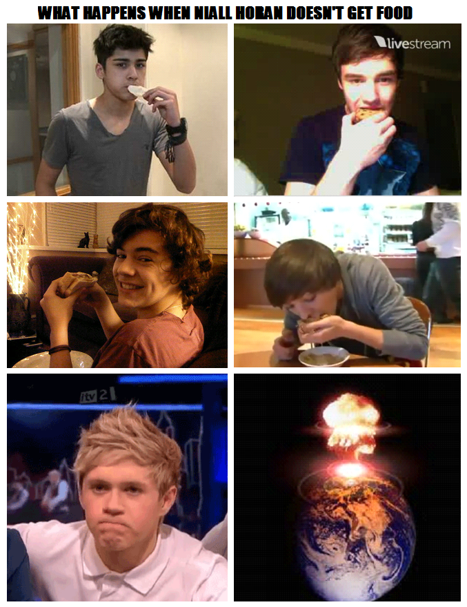 What Happens When Niall Horan Doesn't Get Food