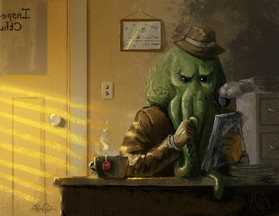 inspector cthulu by slippyninja