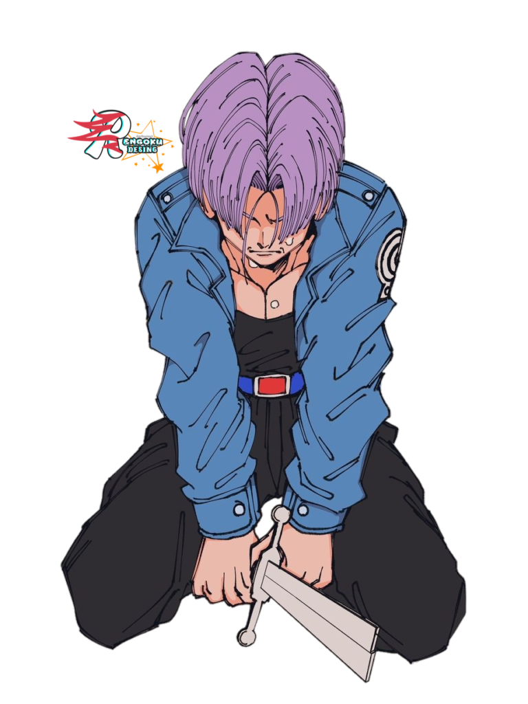 Trunks briefs render by LordBeerusGod on DeviantArt
