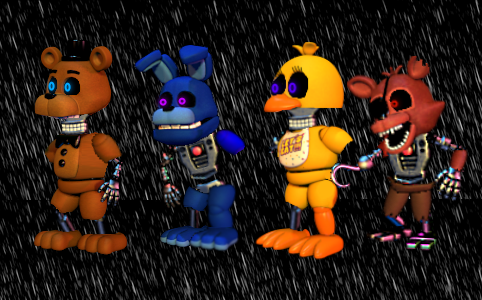 Adventure The Joy of Creation Animatronics by BlackiieFimose on DeviantArt