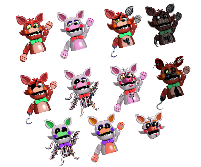 Foxy hand deals puppet