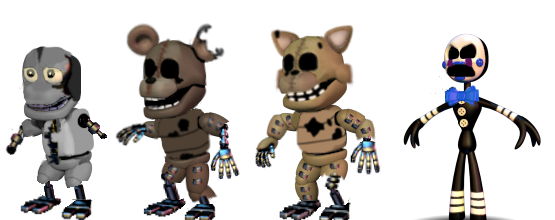 A FIVE NIGHTS AT CANDYS 4 ANIMATRONIC?!  Five Nights at Candy's Remastered  (FNAF) 