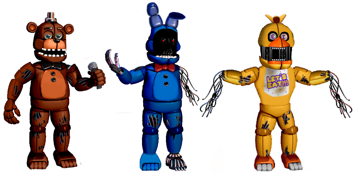 Funtime Animatronics_FNAFSS by DudaSoaresArt on DeviantArt