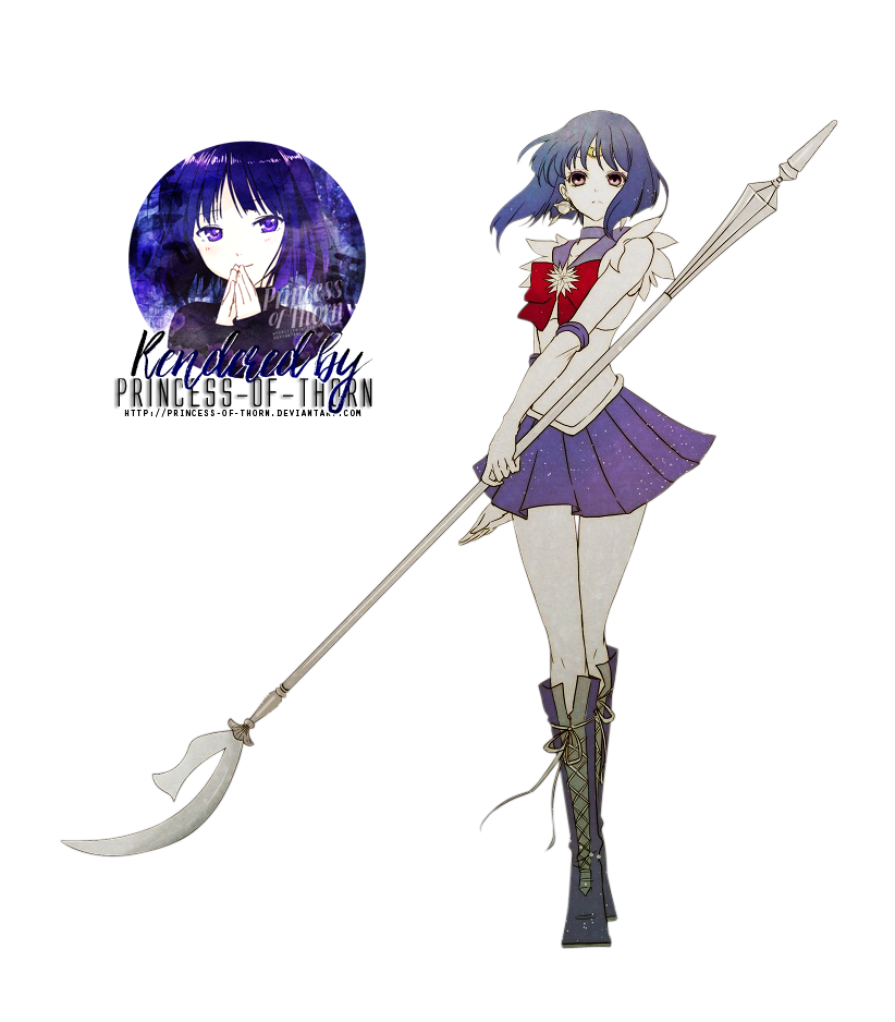 Sailor Saturn Render #2 by Princess-of-Thorn on DeviantArt