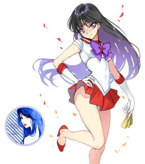 Sailor Mars Render #2