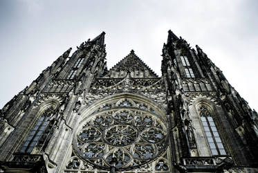 Cathedral in Prague, Czech Republic.