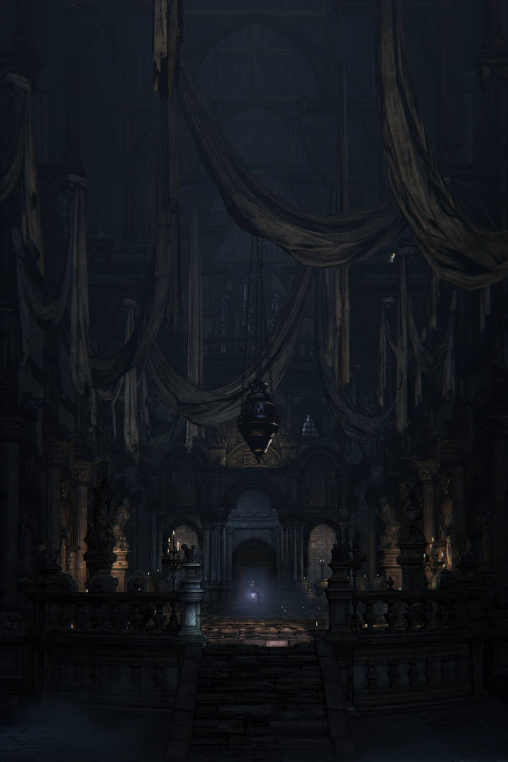 Bloodborne - Oedon Chapel by midhras on DeviantArt
