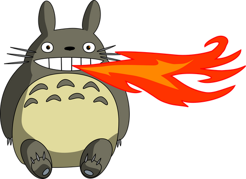 Fire Breathing Totoro