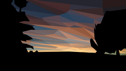 Low Poly Sunset