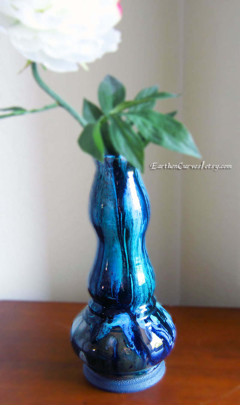 Iridescent Ceramic Vase