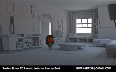 Rosie's Rules 3D Fanart: January 21st 2024 Inside