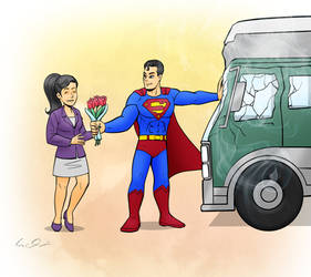 Superman Saves Lois