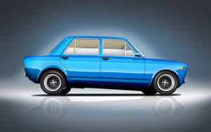 My Fiat 128 Tooned