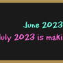 June 2023 has ended.