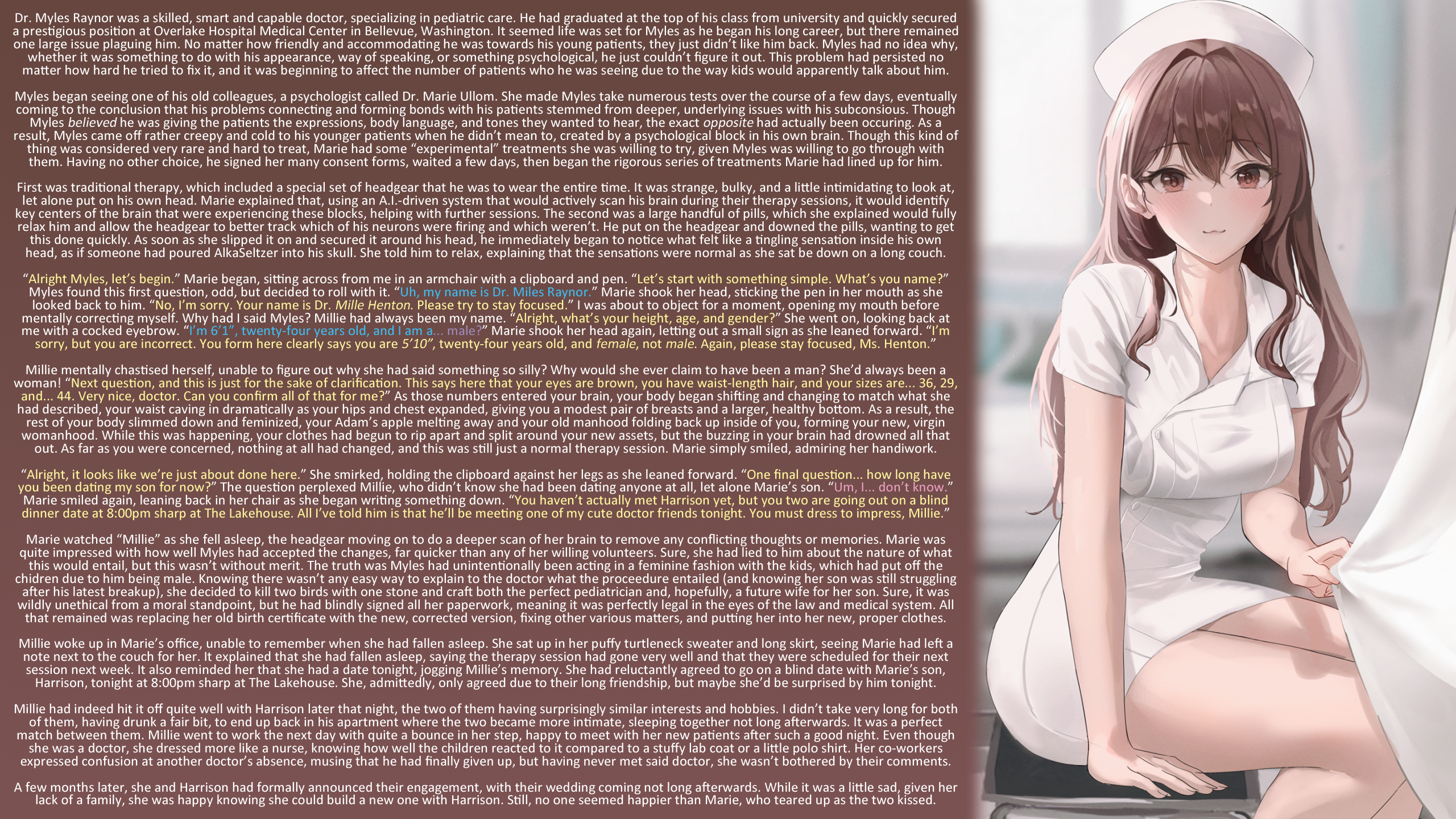 Experimental Treatment (TG Caption) by TacoCaps on DeviantArt