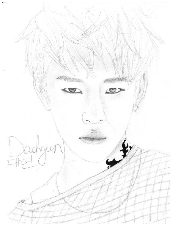 Daishun Draw Daehyun - Drawing by Tari-Ellanesse on DeviantArt