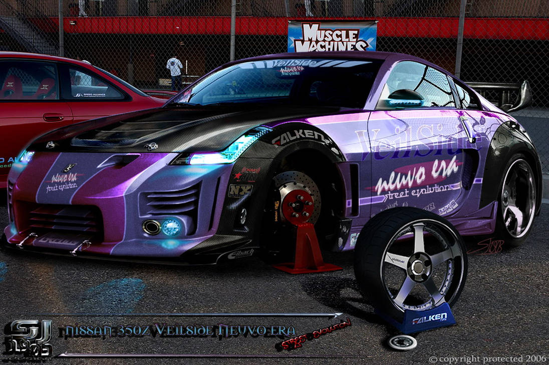 Nissan 350z veilside neuvo era by stjoseph1903 on DeviantArt