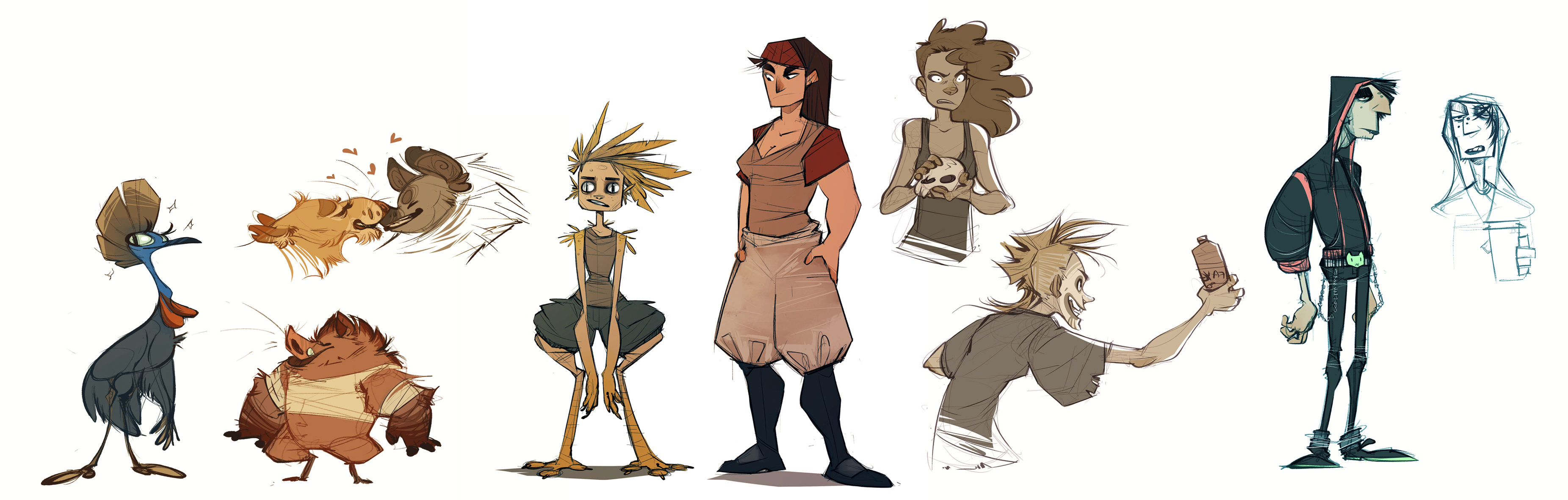 a whole bunch of ocs