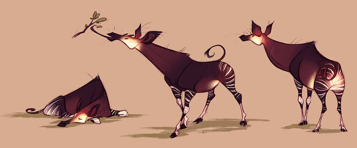 Explore the Best Okapi Art | DeviantArt
