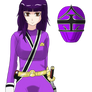 Ryuuzaki as Shinken Violet