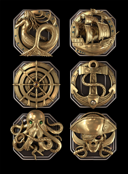 pirate  elements for game