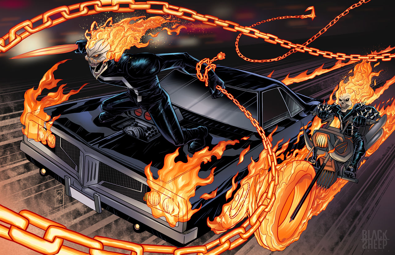 Ghost Rider Charger 2025 by PiloKmil on DeviantArt